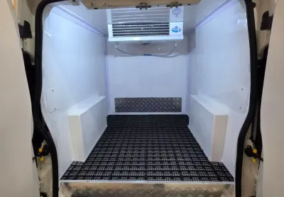 Fiorino furgão 1.4 flex refrigeração nova temmperatura 10 negativo 2020 