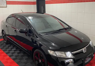 Honda civic lxs 1.8 flex 2008 – confiável, estiloso e muito bem conservado!