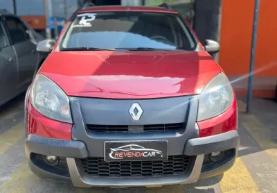 Renault sandero stepway 1.6 16v completo + gnv + rodas de liga leve