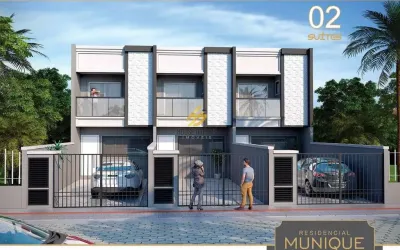 Sobrado para venda em Itapema de 128.00m² com 2 Quartos, 2 Suites e 2 Garagens