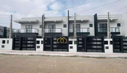 Sobrado com 2 suítes à venda, 88 m² por R$ 539.900 - Bairro Itacolomi - Balneário Piçarras/SC