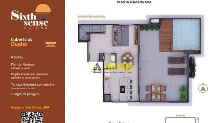 AP DUPLEX 4 SUÍTES CAIOBÁ