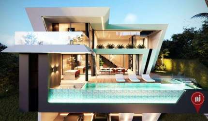 Casa com 5 dormitórios à venda, 677 m² por R$ 4.400.000,00 - Mirante da Mata - Nova Lima/MG
