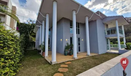 Casa com 4 dormitórios à venda, 412 m² por R$ 4.200.000,00 - Condomínio Vila Castela - Nova Lima/MG