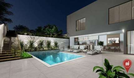 Casa com 4 dormitórios à venda, 350 m² por R$ 3.290.000,00 - Alphaville - Lagoa dos Ingleses - Nova Lima/MG