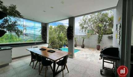 Casa com 4 dormitórios à venda, 350 m² por R$ 3.750.000,00 - Condomínio Quintas do Sol - Nova Lima/MG