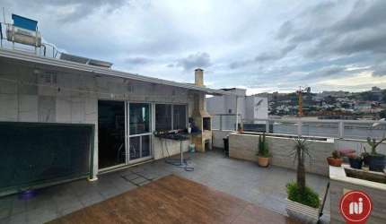 Cobertura com 3 dormitórios à venda, 200 m² por R$ 890.000 - Estoril - Belo Horizonte/MG