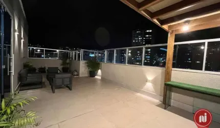Cobertura com 4 dormitórios, 193 m² - venda por R$ 1.750.000,00 ou aluguel por R$ 10.910,00/mês - Buritis - Belo Horizonte/MG