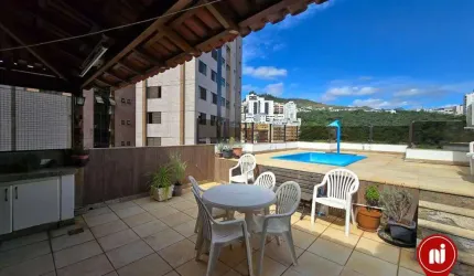 Cobertura com 3 dormitórios, 190 m² - venda por R$ 950.000 ou aluguel por R$ 6.268/mês - Buritis - Belo Horizonte/MG