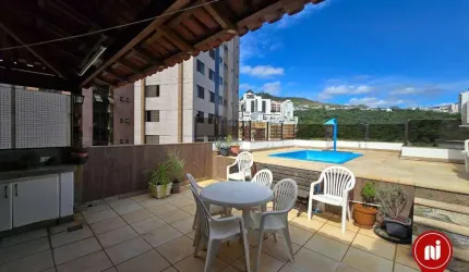 Cobertura com 3 dormitórios, 190 m² - venda por R$ 950.000 ou aluguel por R$ 6.268/mês - Buritis - Belo Horizonte/MG