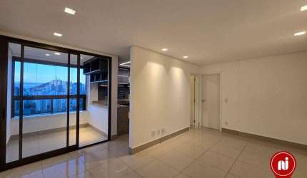 Apartamento com 1 dormitório para alugar, 52 m² por R$ 5.595/mês - Vila da Serra - Nova Lima/MG