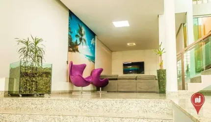 Casa semi-mobiliada com 4 dormitórios à venda, 470 m² por R$ 3.200.000 - Buritis - Belo Horizonte/MG