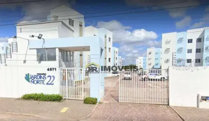 Apartamento no Condomínio Jardins do Norte 2 - com 2 dormitórios para alugar, 56 m² por R$ 1.215/mês - Santa Maria da Codipe - Teresina/PI