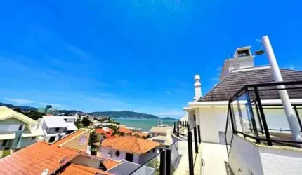 Cobertura Linear à Venda, 3 Suítes, Piscina, 3 Vagas em Condomínio Clube Mais Completo da Orla de Coqueiros - Florianópolis- SC