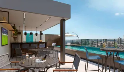 Apartamento Single no Ribeirania Garden Smart Home