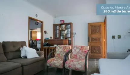 Casa 3 dorm no Monte Alegre