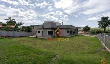 Casa Térrea  em condominio à venda, 250 m²- Gleba Fazenda Palhano - PR