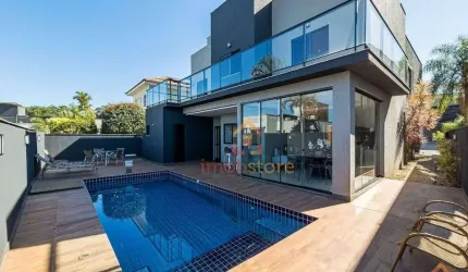 Belíssimo sobrado com 5 suítes  à venda no Condomínio Alphaville II, 320 m² por R$ 3.490.000 - Vivendas Do Arvoredo - Londrina/PR