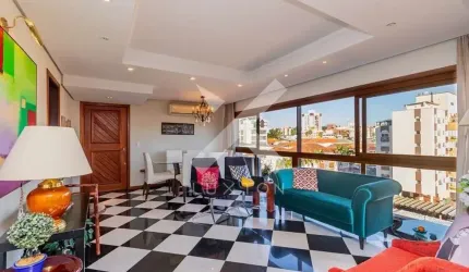 Apartamento com 3 quartos à venda na Avenida Getúlio Vargas, 1351, Menino Deus, Porto Alegre por R$ 850.000