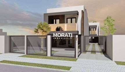 Sobrado com 3 dormitórios à venda, 158 m²  - Xaxim - Curitiba/PR