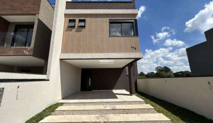 Sobrado Alto Padrão com 1 Suíte e 2 Demi Suíte, 155 m²  - Costeira - São José dos Pinhais