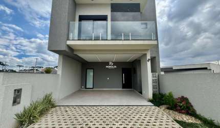 Sobrado Alto Padrão com 04 Quartos no Residencial Life Garden em São Jose dos Pinhais