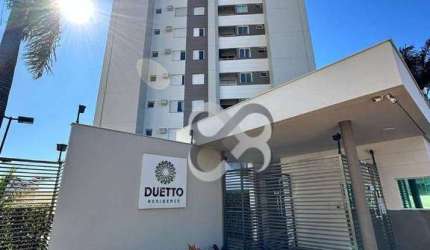 Apartamento com 2 dormitórios, 53 m² - venda por R$ 340.000 ou aluguel por R$ 1950/mês - Jardim Morumbi - Londrina/PR