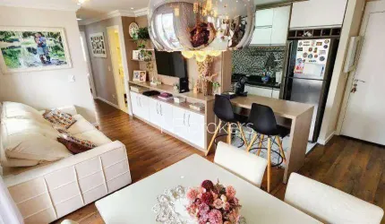 Apartamento com 3 dormitórios à venda, 70 m² por R$ 509.000,00 - Capão Raso - Curitiba/PR