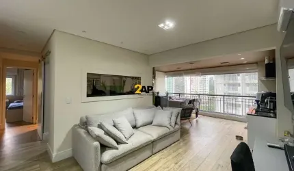 Apartamento à venda na Vila Andrade, São Paulo-SP: 2 quartos, 2 suítes, 1 sala, 2 banheiros, 2 vagas de garagem - 96m²
