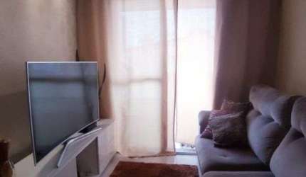 Apartamento à venda na Vila das Belezas: 2 quartos, 1 banheiro, 1 vaga, 57,20 m² em São Paulo-SP.