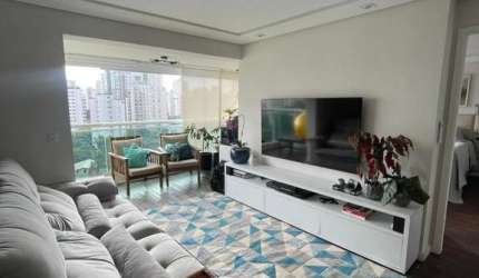 Apartamento com 2 quartos para venda 100% mobiliado no Campo Belo
