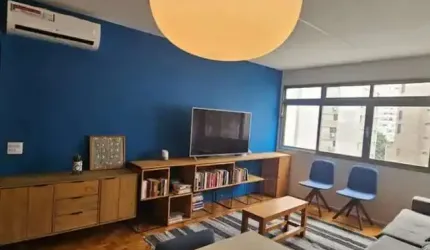 Apartamento de 2 quartos na Rua Pamplona - Jardim Paulista, São Paulo-SP, com 96m² e 1 vaga de garagem