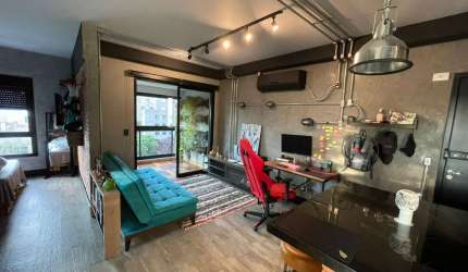 Apartamento à venda em Bethaville I, Barueri-SP: 1 quarto, 1 banheiro, 1 vaga e 49m² de conforto!
