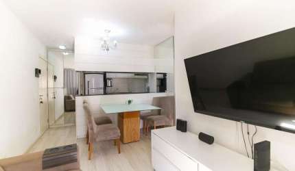 Imperdível oportunidade: Apartamento à venda em São Paulo-SP, Parque Rebouças - 2 quartos, 1 suíte, 1 sala, 2 banheiros, 1 vaga - 57m².