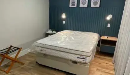 Studio moderno em condomínio de luxo em São Paulo-SP, no Jardim das Acácias: 1 quarto, 1 banheiro, 28m². Venha conferir!
