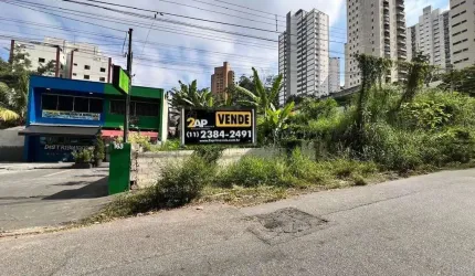 Terreno comercial com 300m² para venda na Vila Andrade