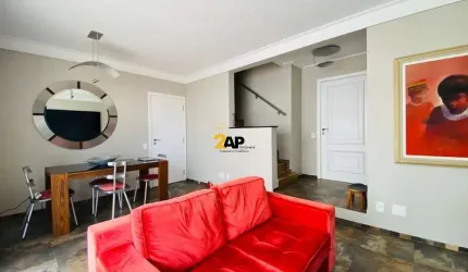 Apartamento duplex a venda no Campo Belo, 2 suítes 2 vagas com 96m² .