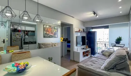 Apartamento para locação em São Paulo-SP, Vila Andrade : 2 quartos, sala, banheiro, garagem, 49m². Venha conferir!