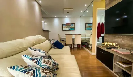 Apartamento à venda em São Paulo-SP, Vila Andrade: 2 quartos, 2 salas, 1 banheiro, 1 vaga, 55m² de área! Venha conferir!