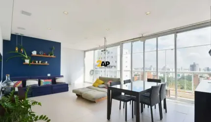 Cobertura Duplex para venda na Vila Madalena: 2 quartos, 1 suíte, 3 banheiros, 2 vagas de garagem
