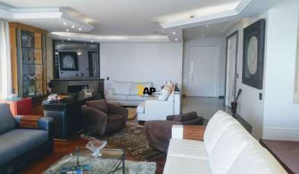 Apartamento de Luxo na Vila Mariana: 4 quartos, 2 suítes, 3 salas, 5 banheiros, 4 vagas de garagem - 272m² - São Paulo-SP!