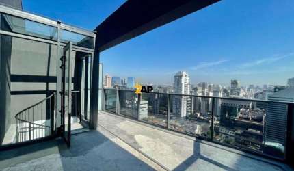 Apartamento à venda na Vila Olímpia, São Paulo-SP: 1 quarto, 1 suíte, 1 sala, 2 banheiros, 1 vaga de garagem, 77m². Venha conferir!