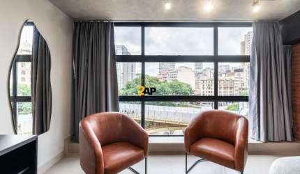 Apartamento à venda no Centro de SP: 1 quarto, 1 sala, 1 banheiro, 37m² de área. Aproveite esta oportunidade!