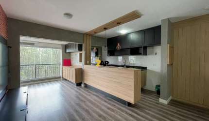 Apartamento de 2 quartos na Vila Andrade, São Paulo-SP: 1 suíte, 1 sala, 2 banheiros, 1 vaga, 69m² - Venda ou Locação!