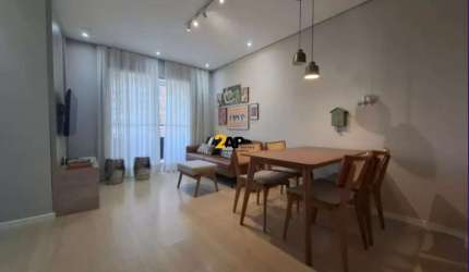 Apartamento á venda em Campo Belo com 84m², 2 quartos sendo 1 suíte e 1 vaga.