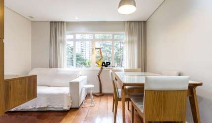 Venda de Apartamento na Vila Olímpia, São Paulo-SP: 2 quartos, 1 sala, 2 banheiros, 1 vaga de garagem - 60,00 m²