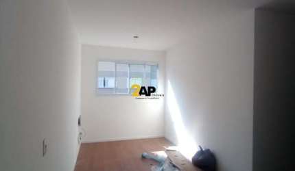 Apartamento para locação em Santana de Parnaíba-SP, Chácara Jaguari: 2 quartos, 1 banheiro, 1 vaga, 46m² de área.