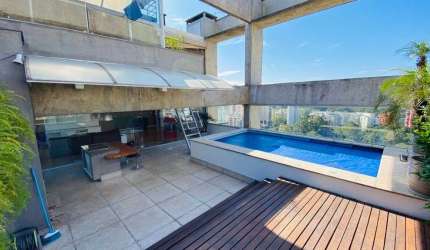 Cobertura à venda em São Paulo-SP, Vila Andrade: 3 quartos, 1 suíte, 2 banheiros, 5 vagas de garagem, 360m² de área!