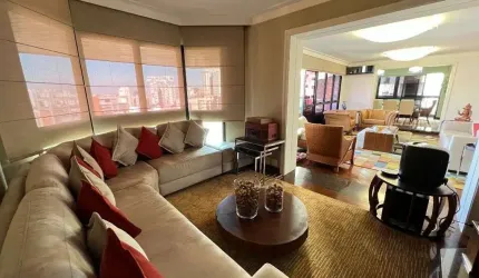 Incrível apartamento de luxo para venda ou locação na Vila Andrade, São Paulo-SP: 2 suítes, 5 banheiros, 5 vagas, 305m²