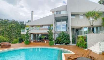 Casa em condomínio fechado com 4 quartos à venda na Estrada Haroldo Soares Glavan, Cacupé, Florianópolis por R$ 14.000.000